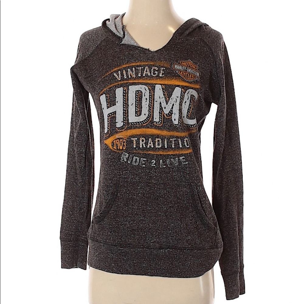Harley Davidson Pullover Hoodie Size Xs Or small